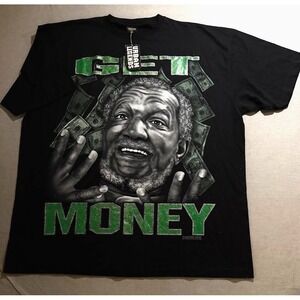 Changes Sanford And Son Get Money Shirt Mens 3XL Black Short Sleeve Pullover Tee